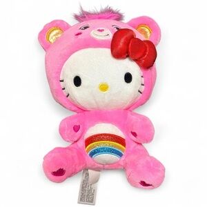 Hello Kitty x Care Bears Cheer Bear Plush — 9” Fun Size